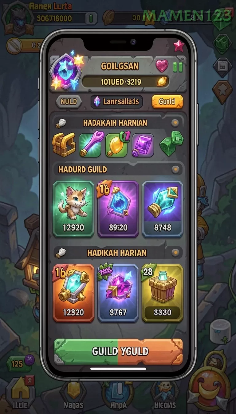 Sistem Pembayaran mamen123 screenshot