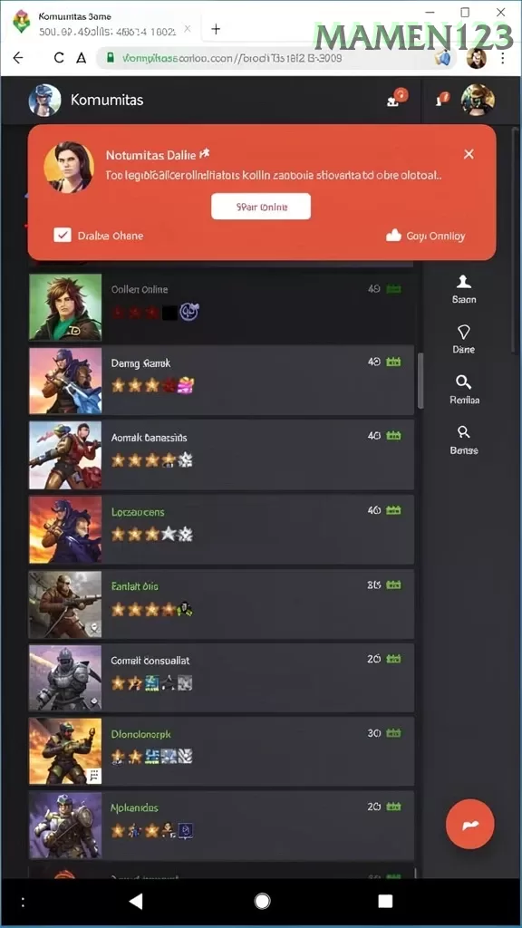 Screenshot Daji nomor 2